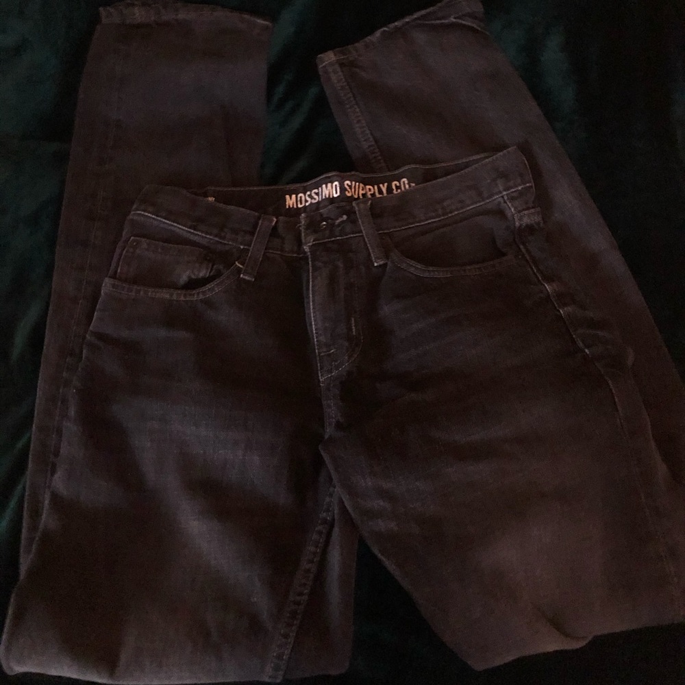 black skinny jeans